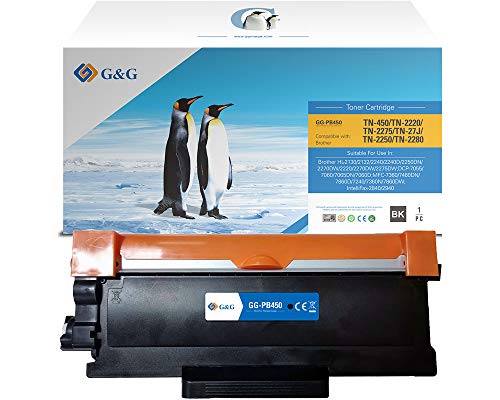 G&G Toner kompatibel zu Brother TN-2220 (2.600 Seiten) von G&G