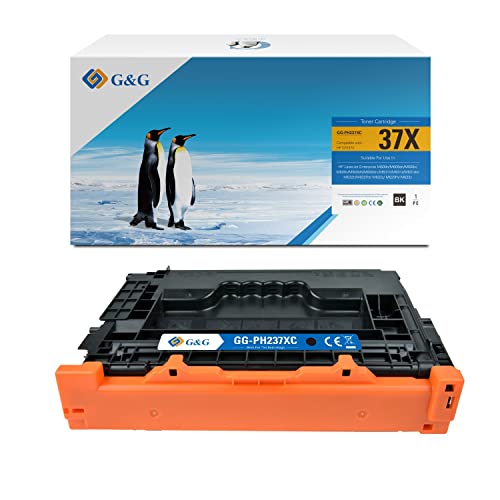 G&G kompatibler XL-Toner als Ersatz für HP 37X / CF237X Schwarz G&G kompatibler XL-Toner als Ersatz für HP 37X / CF237X Schwarz von G&G