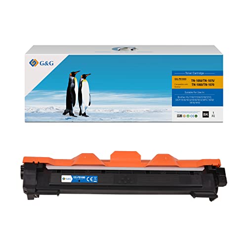 Toner Generico G&G Brother TN1050 schwarz von G&G
