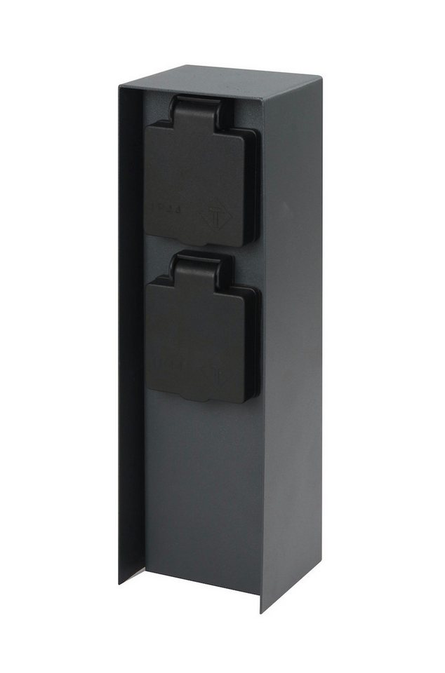 G&L Gartensteckdose Steckdosensäule Edelstahl, 2 / 4 Steckdosen, 1-St., Energiesäule G&L Gartensteckdose Steckdosensäule Edelstahl, 2 / 4 Steckdosen, 1-St., Energiesäule von G&L