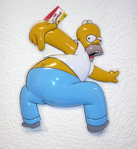 G&S Wanddeko-Wand Deko- The Simpsons - Homer Simpson von G&S
