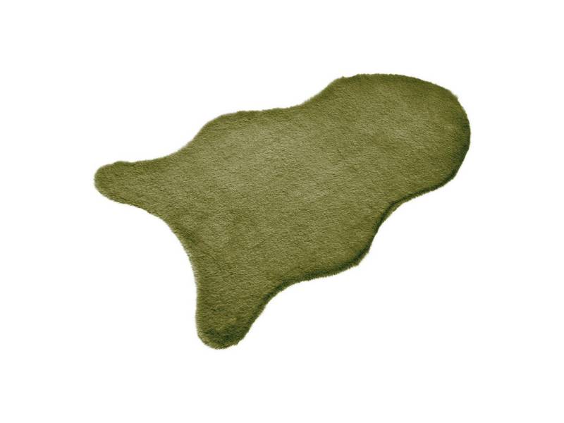 G. Wurm GmbH&Co KG Dekokissen Kunstfell aus Polyester, Matchagrün, 80x50x2 cm, 10035602 von G. Wurm GmbH&Co KG