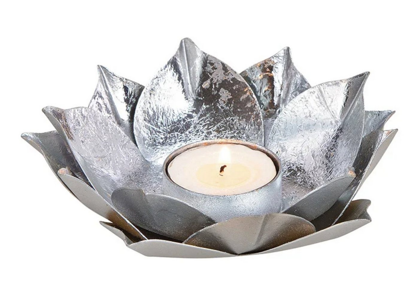G. Wurm Kandelaber, Beliebter Teelicht Kerzenstaender LOTUSBLueTE Durchmesser 13 cm von G. Wurm