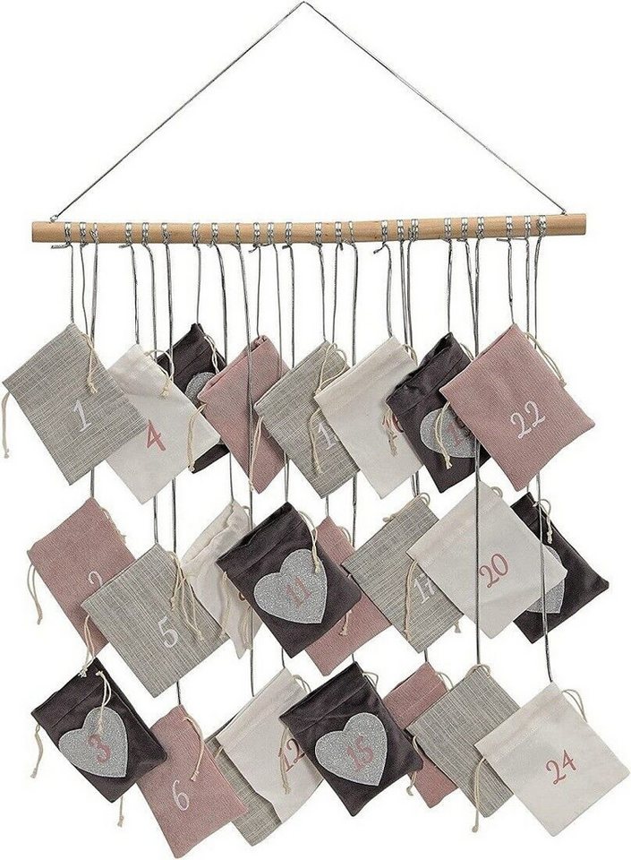 G.Wurm GmbH Hängedekoration Adventskalender Textil Holz Esche B 52 H 55cm Stückpreis G.Wurm GmbH Hängedekoration Adventskalender Textil Holz Esche B 52 H 55cm Stückpreis von G.Wurm GmbH