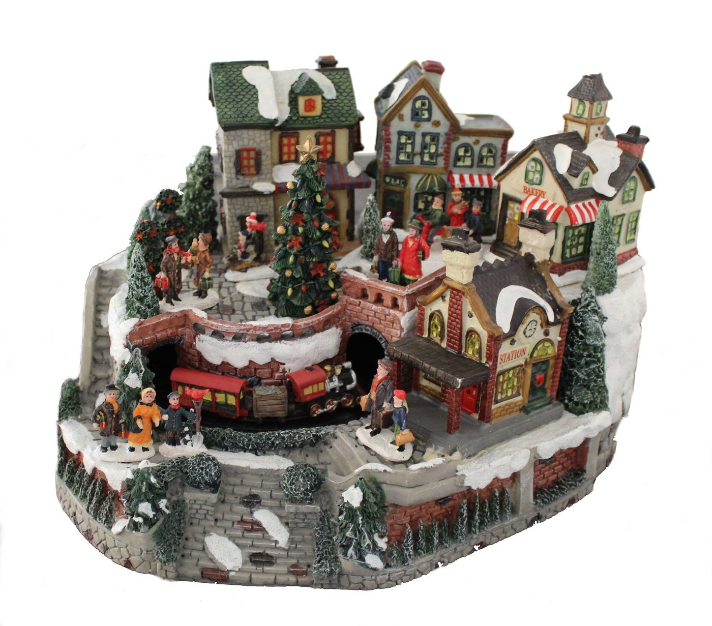 G. Wurm Weihnachtsszene Winterdorfszene mit fahrendem Zug, Geräuschen und Beleuchtung, Mit oder ohne Ton betreibbar G. Wurm Weihnachtsszene Winterdorfszene mit fahrendem Zug, Geräuschen und Beleuchtung, Mit oder ohne Ton betreibbar von G. Wurm