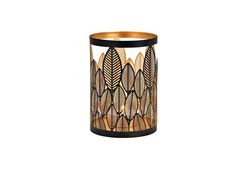 G. Wurm Windlicht Windlicht Blatt aus Metall 10031620 von G. Wurm