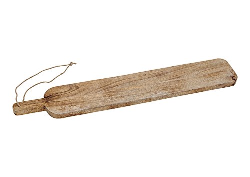 Servierbrett, Schneidebrett aus Mangoholz Braun (B/H/T) 76x12x2cm von G. Wurm