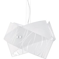 Agnese weiße Pendelleuchten 2XE27 max 2X52W IP20 - LED-Deckenleuchte im modernen Design von G.E.A. LUCE