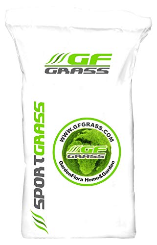 Rasensamen GF Sport Grass 1kg Sportrasen Sport- und Spielrasen Grassamen Rasensaat Saatgut Rasen Sport Spiel Grassaat Gras von G.F. Grass