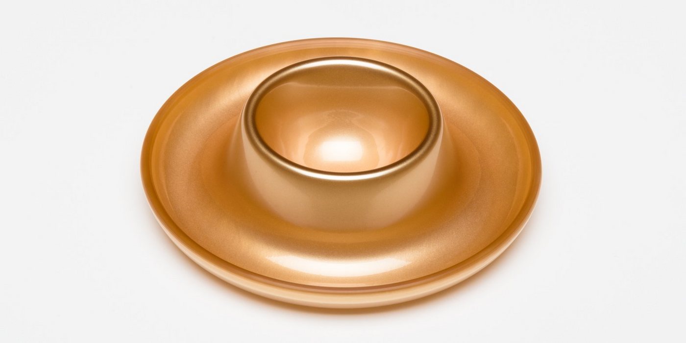 G.F. Heim Söhne Eierbecher G.F.HEIM & SÖHNE Eierbecher perlmuttartig in Gold von G.F. Heim Söhne