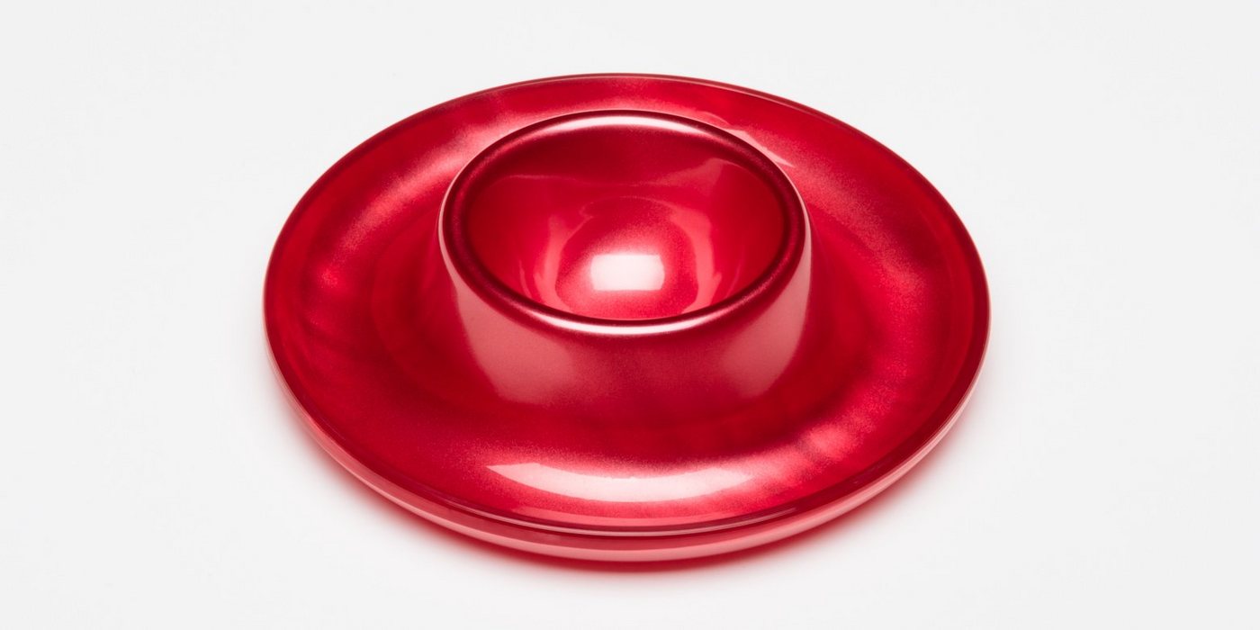 G.F. Heim Söhne Eierbecher G.F.HEIM & SÖHNE Eierbecher perlmuttartig in Rot von G.F. Heim Söhne