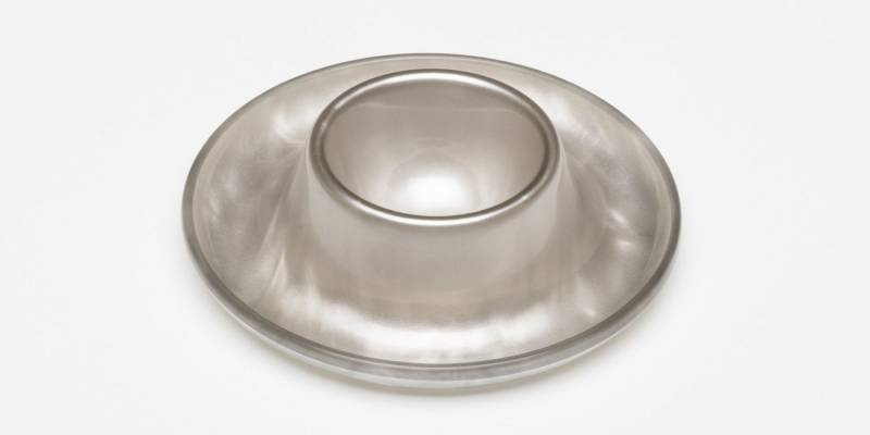 G.F. Heim Söhne Eierbecher G.F.HEIM & SÖHNE Eierbecher perlmuttartig in Silber von G.F. Heim Söhne