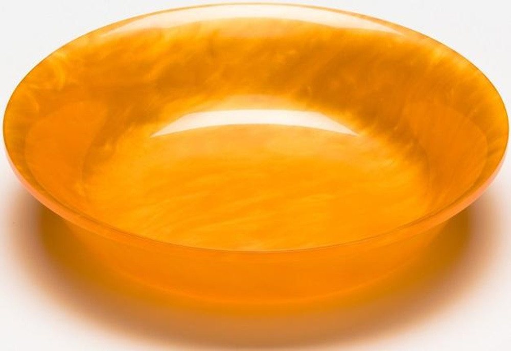 G.F. Heim Söhne Müslischale / Dessertschale aus Acrylglas orange 16,5cm von G.F. Heim Söhne