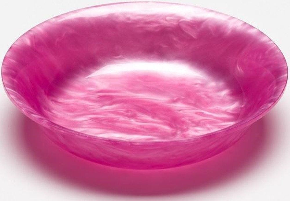 G.F. Heim Söhne Müslischale / Dessertschale aus Acrylglas pink 16,5cm von G.F. Heim Söhne