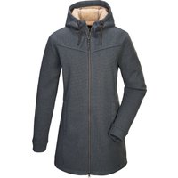 G.I.G.A. DX by killtec Fleecejacke "GW 37 WMN KNTFLC PRK" Strickfleeceparka mit Kapuze, Teddyfell, 2-Wege-Reißverschluss von G.I.G.A. DX by killtec