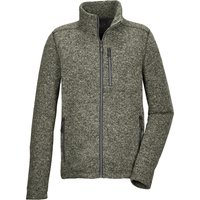 G.I.G.A. DX by killtec Fleecejacke "GW 55 MN KNTFLC JCKT" Zeitlose Strickfleecejacke, recyceltes Material, Taschen mit Zipper von G.I.G.A. DX by killtec