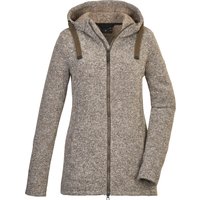 G.I.G.A. DX by killtec Fleecejacke "GW 72 WMN KNTFLC JCKT", Strickfleecejacke mit Kapuze, recyceltem Material, 2-Wege-Reißverschluss von G.I.G.A. DX by killtec