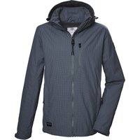 G.I.G.A. DX by killtec Softshelljacke "GS 82 MN SFTSHLL JCKT", Wasserabweisende, winddichte Herrenjacke mit abnehmbarer Kapuze von G.I.G.A. DX by killtec
