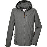 G.I.G.A. DX by killtec Softshelljacke "GS 82 MN SFTSHLL JCKT", Wasserabweisende, winddichte Herrenjacke mit abnehmbarer Kapuze von G.I.G.A. DX by killtec