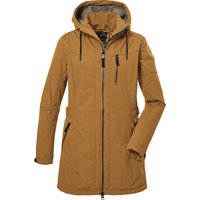 G.I.G.A. DX by killtec Softshellparka "GW 46 WMN SFTSHLL PRK" Softshell Parka mit Teddyfell, abzippbare Kapuze, 8.000 mm Wassersäule von G.I.G.A. DX by killtec