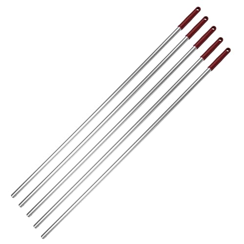 G.I.V. - Reinigungstechnik 5X Moppstange Aluminiumstiel + Rändelhandgriff in Rot - Wischmoppstange Wischer für die Bodenreinigung - Wischmopp mit Stiel - Ersatzstiel - Moppzubehör - Bodenwischer G.I.V. - Reinigungstechnik 5X Moppstange Aluminiumstiel + Rändelhandgriff in Rot - Wischmoppstange Wischer für die Bodenreinigung - Wischmopp mit Stiel - Ersatzstiel - Moppzubehör - Bodenwischer von G.I.V. - Reinigungstechnik