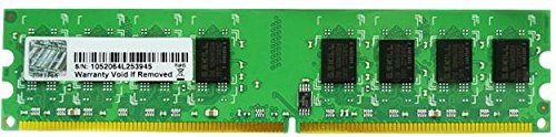 G Skill Value 2 GB DDR2-Arbeitsspeicher, PC 2-6400, 800 MHz G Skill Value 2 GB DDR2-Arbeitsspeicher, PC 2-6400, 800 MHz von G.SKILL