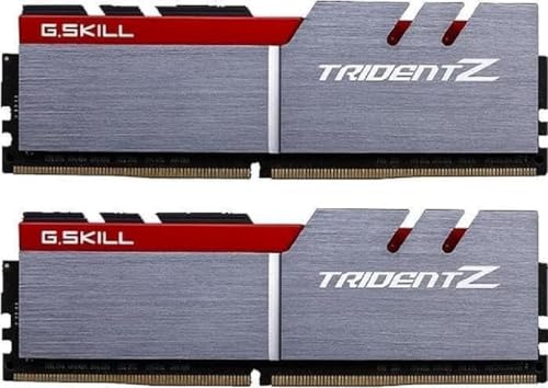 G. Skill F4–3600 C17d-32gtz 32 GB (16 GB X 2) Trident Z Serie DDR4 3600 MHz PC4–28800/Tablettenspeicher Dual Channel Arbeitsspeicher-Kit – Silber/Schwarz von G.SKILL