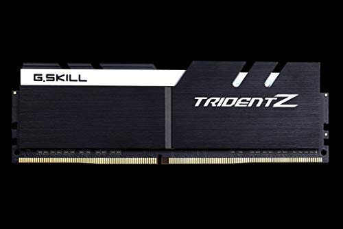 G. Skill F4–3600 C17q-64gtzkw Trident Z Series 64 GB (4 x 16 GB) DDR4 3600 MHz PC4–28800/Tablettenspeicher Dual Channel Arbeitsspeicher-Kit – Schwarz von G.SKILL