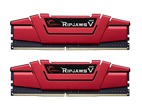 G.SKILL 16GB DDR4 PC4-24000 3000 MHz Ripjaws V rot CL16 Dual-Channel Kit (2x8GB) 1,35 v von G.SKILL