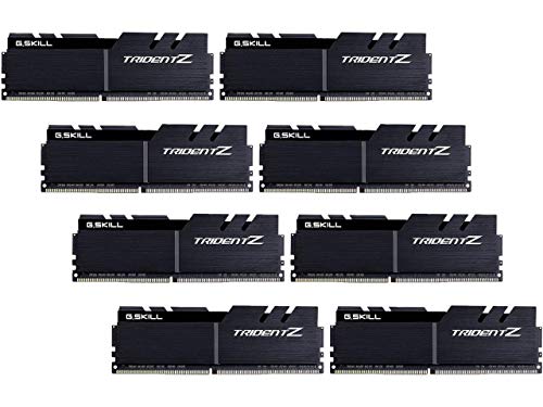 G.SKILL 64GB DDR4 Trident Z 3600Mhz PC4-28800 CL16 Schwarz 1.35V Octuple Channel Kit (8x8GB) von G.SKILL