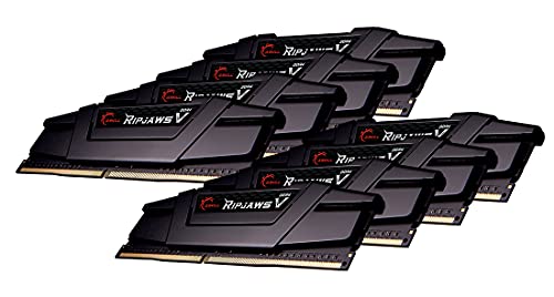 G.SKILL F4-3600C14Q2-64gVKEIN Ripjaws V DDR4-3600MHz 1,45V 64GB (8x8GB) von G.SKILL