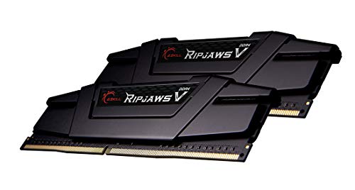 G.Skill RipJaws 5 Series schwarz 256 GB (8 x 32 GB) DDR4 3600 MHz CL18 F4-3600C18Q2-256GVK von G.SKILL