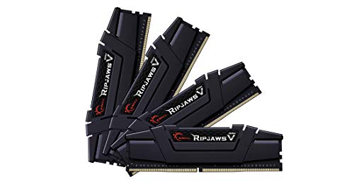 G.SKILL Ripjaws V - DDR4-32 GB: 4 x 8 GB - DIMM 288-PIN - ungepuffert G.SKILL Ripjaws V - DDR4-32 GB: 4 x 8 GB - DIMM 288-PIN - ungepuffert von G.SKILL