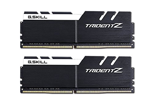 G.SKILL Skill F4–3200 C14d-32gtzkw Trident Z Series 32 GB (2 x 16 GB) DDR4 3200 MHz CL14 Dual Channel Arbeitsspeicher-Kit – Schwarz von G.SKILL