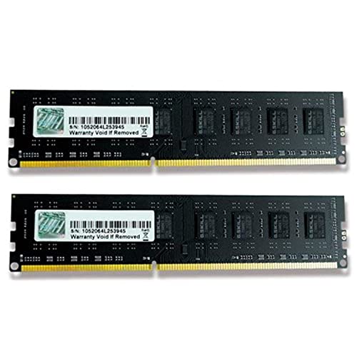 G.Skill F3-1600C11D-8GNT Arbeitsspeicher 8GB (1600MHz, CL11, 2X 4GB) DDR3-RAM von G.SKILL