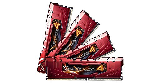 G.Skill F4-2666C15Q-16GRR Arbeitsspeicher 16GB (4X 4GB, CL15) DDR4-RAM Kit von G.SKILL