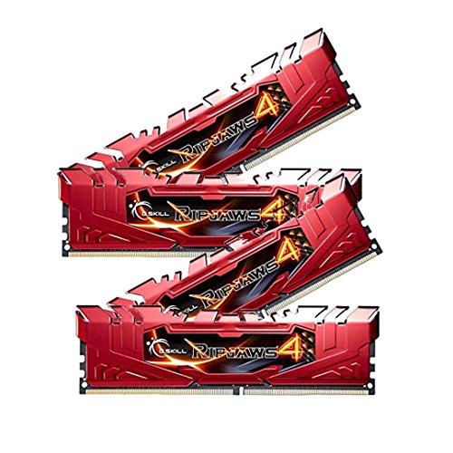 G.Skill F4-2666C15Q-32GRR Arbeitsspeicher 32GB (2666MHz, 288-polig, XMP 2.0, 4X 8GB) DDR4-RAM Kit von G.SKILL