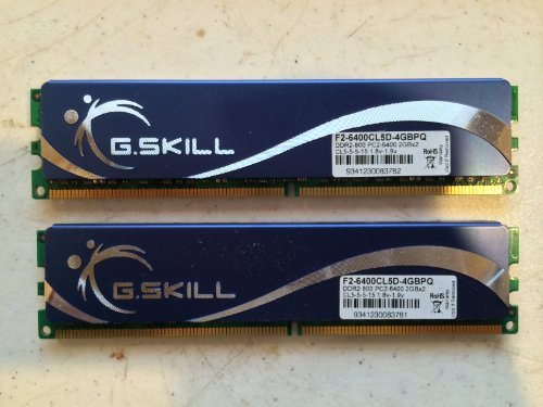 G.Skill PC2-6400 Arbeitsspeicher 4GB (800 MHz, 240-polig) DDR2-RAM Kit von G.SKILL