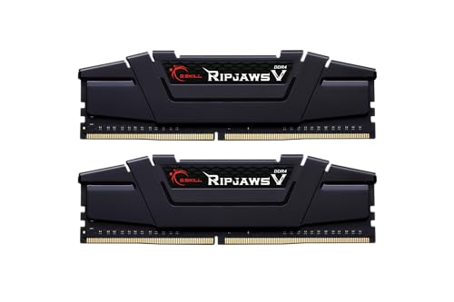 G.Skill RipJaws V Series 1,40 V Dual Channel DDR4 (PC4-32000) CL18-22-22-42 SDRAM Arbeitsspeicher für Desktop-PC von G.SKILL