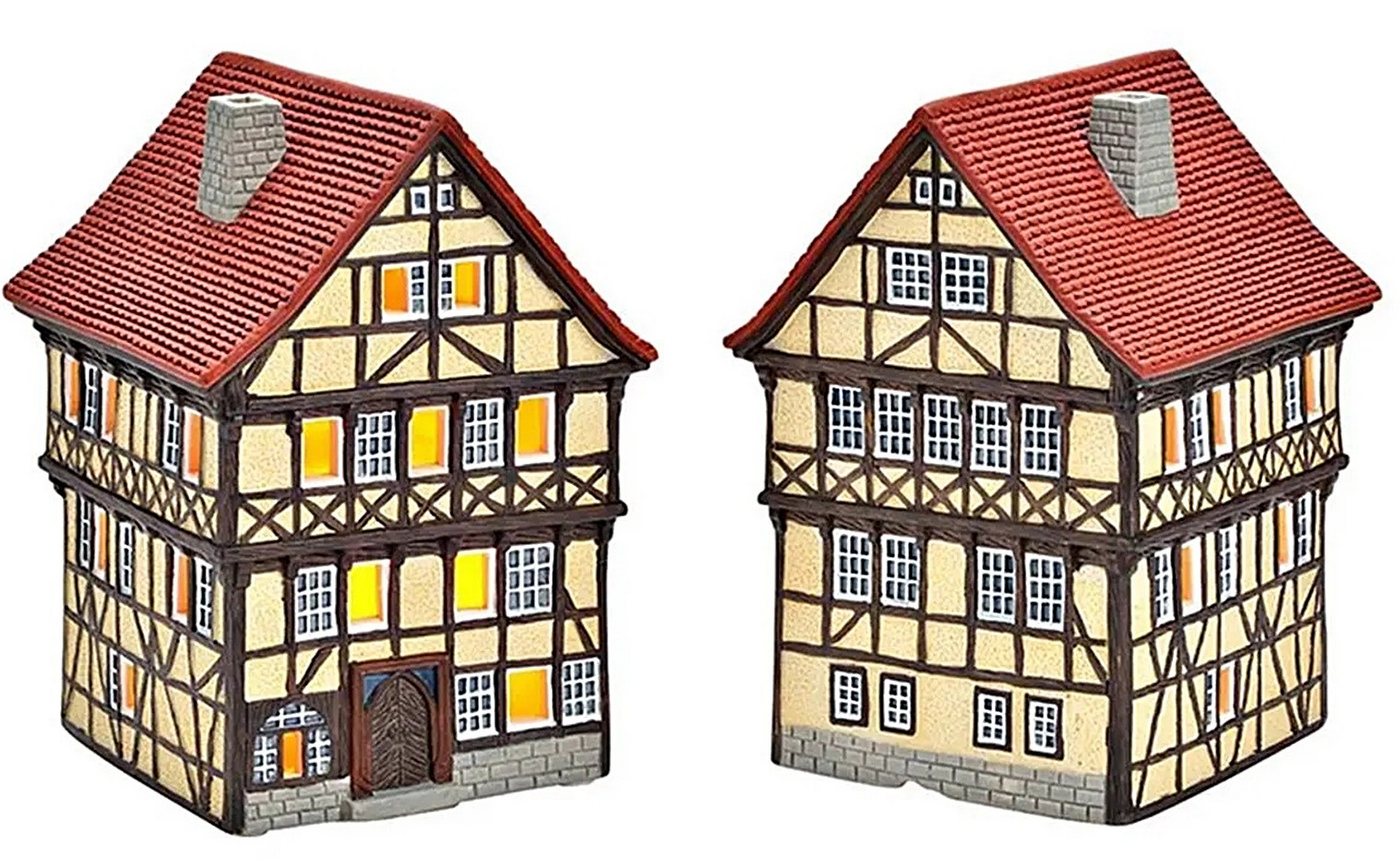 G.Wurm GmbH Dekoobjekt Lichthaus Windlicht Haus Fritzlar Porzellan von G.Wurm GmbH