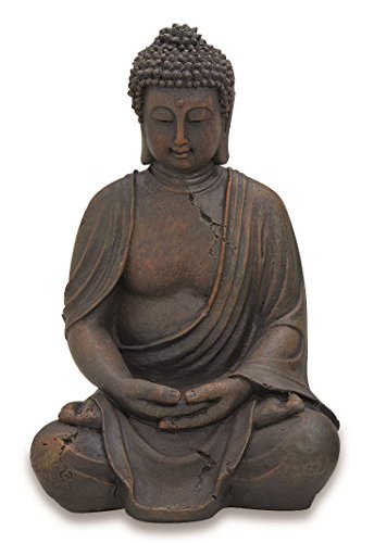 Buddha meditierend mit Umhang 40 cm von G. Wurm