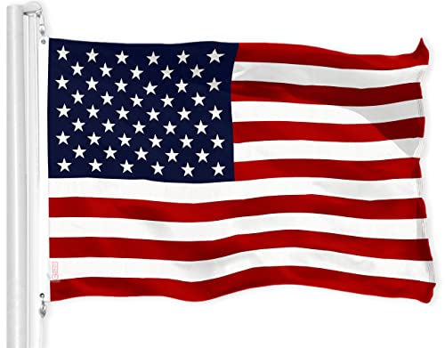 G128 American usa us-Flagge Stars and Stripes 3x5 ft Printed Polyester messingösen 150d Polyester qualität American Flag Indoor/Outdoor - viel Dicker haltbarer als 100d 75d Polyester von G128