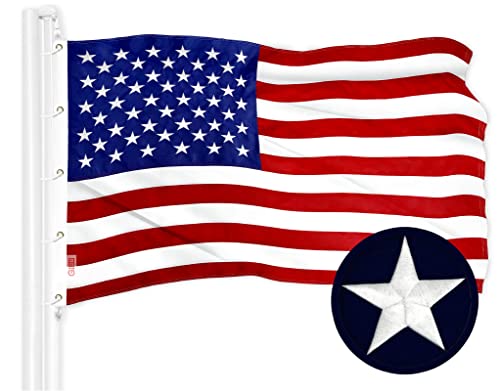 G128 amerikanische Flagge 10x15 ft usa us-Flagge gestickte Sterne genäht Streifen messingösen Durable Indoor Outdoor nutzung von G128