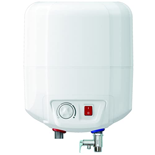 7 Liter druckfester ÜBERTISCH Warmwasserspeicher Boiler - elektrisch - ideal für Küche, Gäste-WC, Bungalows etc von G2 Energy Systems