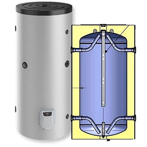 Elektrospeicher, Standspeicher, Warmwasserspeicher leistungsstarker Boiler mit 3-9 kW Heizleistung und Zirkulationsanschluß in der Größe 500 L Liter von G2 Energy Systems