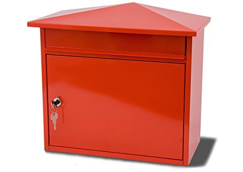 G2 Trading Company 025 Metall-Briefkasten - rot von Sterling