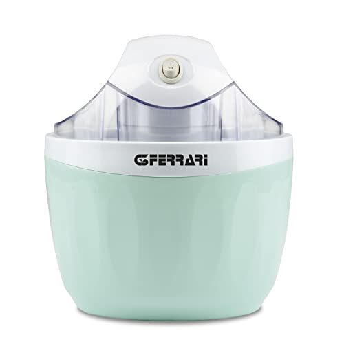 G3 Ferrari G20136, Vanilla, Eismaschine, 12 W, 1 Liter, Zubereitung von Eiscreme 30 Minuten, inklusive Rührschaufel, Aqua von G3 Ferrari