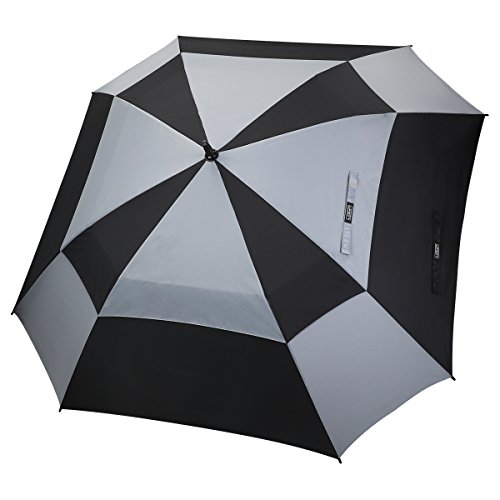 G4Free 62 Inch Automatische Open Golf Umbrella Doppelte Baldachin Quadratischen Regenschirm Extra Große Belüftete Winddicht Stick Regenschirme für Männer und Frauen von G4Free