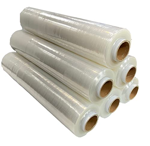 Frischhaltefolie für Paletten/Stretch/Schrumpffolie, 400 mm x 150 m, 24 Stück von G4GADGET