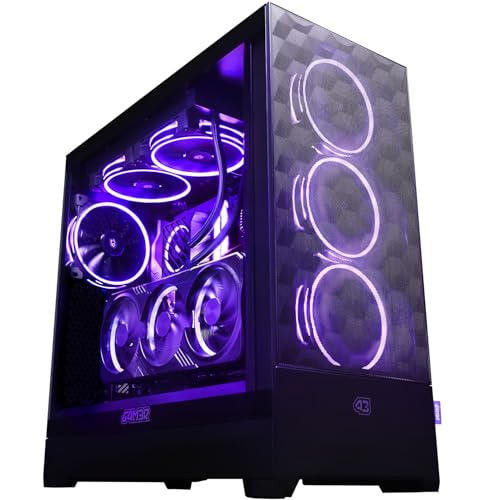 G4M3R® Elite Gaming-PC Desktop | Intel Core Ultra 7 265KF | GeForce RTX 5080 | 64 GB RAM DDR5 6000 MHz | 2TB SSD M.2 | ARGB-LED-Beleuchtung | Wi-Fi 7 | Custom-Wasserkühlung | Windows 11 Pro von G4M3R